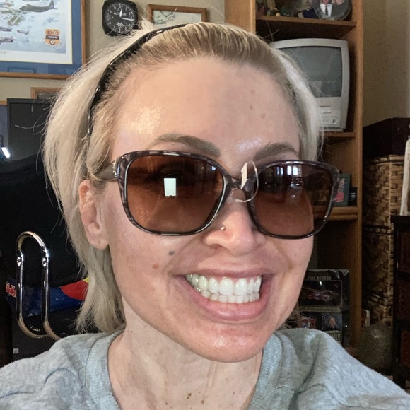 Nwt, Authentic Tiffany & Co. 8160/3B Elegant Pearl Brown Marbled Sunglasses - Picture 5 of 16